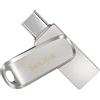 ‎SanDisk SanDisk Ultra 32GB Dual Drive Luxe Type-C 150MB/s USB 3.1 Gen 1, Silver 32GB Arg
