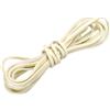 uxcell Per Flat Cordino in Pelle, 3.3 Yard 3mm Stringhe per Fai da Te Crafts Beige