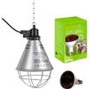 Kerbl - Kit Lampada a Raggi Infrarossi Riscaldante da 250 W + Riflettore Portala
