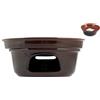 FORNELLINO PER BAGNA CAUDA ELETTRICO PORTATILE CON REGOLATORE TEMPERATURA 220V