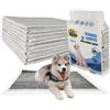BPS PET SHOP Tappetino Igienico Assorbente per Cani con carboni attivi (100pezzi 60x60cm)