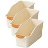 Organizzatore sottolavello in plastica da 2/3 pezzi con ruote contenitori per
