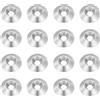 uxcell 16 Pezzi per M4 Rondelle Coniche, 3x16mm OD Acciaio Inox 304, Argento