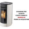 KLOVER Termostufa a pellet STYLE 19 — 18,6 kW e fino a 200 m² riscaldabili