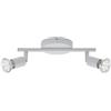 Briloner Leuchten 2767 - 026 A +, LED FARETTO DA SOFFITTO, orientabile, 3 W, bianco, 25,5 x 6,5 x 9,5 cm