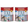 TIXE 114.607 Lamiera Zincata, Vernice, Marrone 750 ml (Confezione da 2)