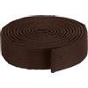 uxcell Cintura di classificazione colorata per taekwondo da 1,6"x11,2ft e 3,4 m marrone