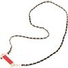 uxcell Per Metal Phone Clip, Portafonino in Pelle Rossa con Laccio Dorato