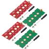 uxcell 4Pcs Adattatore SSD M2 per Transfer 2230-2280 con Cacciavite