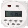 Uxcell Timer programmabile con schermo digitale LCD,DC 24V,relè interruttore 10A