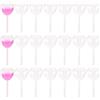 Pipette per Cupcake, 300 Pz 4ml per Dessert, Trasparenti, Cuore