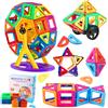 MXTIMWAN Costruzioni Magnetiche 84 Pezzi Giochi Magnetici per Bambini Educativi Calamite