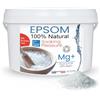 bleu & marine Bretania Sali Epsom, Sale Piedi, Sali da bagno, Pediluvio, Detox, Sali Rilassanti, Esfoliante Naturale, Magnesio, Celtic Salt, Pedicure, Antimicotico,Gambe Gonfie, Fertilizzante per piante, 3500g
