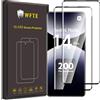 [2 Pezzi Vetro Temperato per Xiaomi Redmi Note 14 Pro 5G/Poco X7 Pellicola