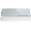 TP-LINK Tp Link Switch di rete 8 porte White e Grey TL SF1008D Fast (100Base-TX)