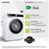 SAMSUNG WW11DG6B85LKU3 LAVATRICE A VAPORE 11KG 1500GIRI WIFI NERO CLASSE A-10%