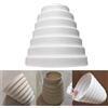 Not specified Connettore ventola estrattore condotto 80mm 150mm plastica