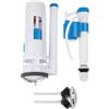 Kit Valvola Acqua WC Ricambio Doppio Scarico Pulsante Scarico WC