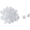 uxcell 24pcs 6mm Soft Clear Flat Stem Bumpers Glide, Patio Outdoor Furniture Table Top
