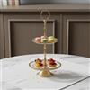 Vassoio Dolci Coperchio Vetro Elegante Alzatina con Campana in Vetro