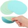uxcell 6Pcs Sottobicchieri 4"×4" PVC Verde+Blu per Fiat 500