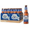 Birrificio Angelo Poretti Birra 4 Luppoli L'Originale, Cassa con 24 Bottiglie da 33cl, Birra Premium Lager a Bassa Fermentazione, Luppolata e Profumata, Gradazione Alcolica 5.0% Vol