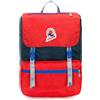 Invicta Zaino Jolly Vintage Rosso/Blu Tasca Porta Pc 13 Viaggio e Tempo Libero