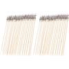 No 40 Pezzi Cavalletti per Pittura In Legno e Metallo Clip Stick Modeling Too5609