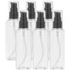 uxcell 6 Pcs Flaconi viaggio 3.4oz (100ml) per bottiglie con pompa, trasparenti