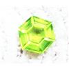 Gemma Sciolta Peridoto Naturale Esagonale 9.80 Ct Certificata GGL