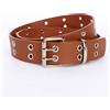 Cintura donna PU con fibbia spilla metallo per decorazione strass 10 5 5