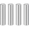 uxcell 4Pcs per 5/16x1-1/4" Perno Cavicchio Scaffale Acciaio