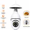Telecamera WiFi Lampadina E27 PTZ 1080P HD ICSEE Sorveglianza Visione Notturna
