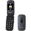 Panasonic KX-TU446EXB SENIOR PHONE TU446 CONCHIGLIA NERO