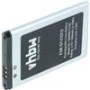 vhbw Batteria per Samsung GT-E1080w GT-E1100 GT-E1107 GT-E1120 GT-E1080i 850mAh