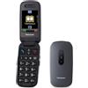 Panasonic PROMOZIONE Panasonic SENIOR PHONE TU446 CONCHIGLIA NERO Cod. KX-TU446EXB