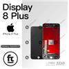 APPLE DISPLAY IPHONE 8 PLUS NERO ORIGINALE RIGENERATO SCHERMO LCD TOUCH INCELL