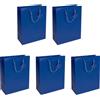 ‎SIGEL SIGEL GT503 Gift bags, large, 33 x 26 cm, matte, dark Blue, 5 Pieces size large