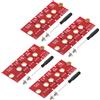 uxcell Adattatore 4Pz per SSD M2 2230-2280 con Cacciavite Rosso