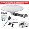 Digitsat Antenna Tv Per Camper Digitale Terrestre UHF VHF Esterna Amplificata Portatile