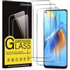 Coiwxmoi 3 Pezzi Vetro Temperato per OPPO A74 4G / OPPO A94 5G 6,43" Pellicola P