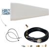 Egasky Antenna 5G/4G LTE/WiFi 12dBi Esterna — Antenna Direzionale Compatibile con Vodaf