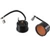 uxcell 2Pcs Round Shell Overload Protector Relay Starter for 1/6 per HP Fridge AC220V
