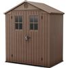 Keter Casetta da Giardino Darwin 6x4 Marrone 190 x 122 x 221 H cm
