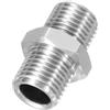 uxcell Connettore per Lavapressione G1/4 Maschio a G1/4 Maschio 5400PSI Acciaio