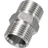 uxcell Connettore lavapressione G1/2 maschio a G1/2 maschio per acciaio inox 5400PSI