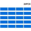 Soluzione Riparazione Cerotti PVC per Piscine Gonfiabili Set da 10 o 20 Pezz