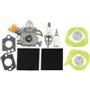 RUIXING Quick-Start Carburetor Kit Ricambio Sostituzione per parti Spark Spina Accessori