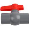 Valvola a per sfera PVC 20 25 32 40 50 mm valvola a per sfera in PVC