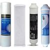 BLOCK KIT FILTRI ACQUA CTO CARBON BLOCK ,SEDIMENTI 1 MICRON COCCO 10" OSMOSI